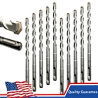 Direko 10-PIECE 3/8" X 6" Sds Plus Carbide Tipped Rotary Hammer Drill Bits New. Price: $26.31.