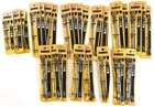 30 New Dewalt Rock Carbide Masonry Hammer Drill Bits - Sizes From 1/8" To 3/4". Price: $59.00.