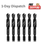 Dkibbith 6 Piece 1/4 20NC Combination Drill Tap Set Sae Hss Hex Shank New. Price: $26.50.