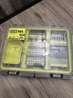 Ryobi 101-PIECE Drilling & Driving Set For Drill, Model A98101SB New. Price: $20.00.
