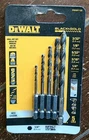 Dewalt 5PC Black & Gold Drill Bit Set: 3/32", 1/8", 5/32", 3/16", 1/4" #DWAH1105 New. Price: $13.44.