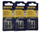 Irwin Impact Insert Bit #2 Square X Count Carded Packs 1837381(4A) New. Price: $9.99.
