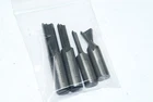 Shopsmith Mark Piece Router Bit Set, 1/4, 3/8, 1/2 Inch And Dove Tail - Used. Price: $17.95.