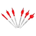 6-PACK Diablo 6" High Carbon Steel Nail Embedded Wood Spade Bit Set Hex Shank New. Price: $61.53.