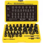 Topec 35PC Bolt Extractor Set Hex Head Broken Nut Remover Cr-mo Steel New. Price: $81.99.