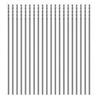 Cobalt Aircraft Extension Drill Bits 20 PCS,3/32" 6" Long Length For New. Price: $29.99.