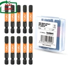 Toolant 1/4" Impact Head Allen Wrench Drill Bit Set 10PCS, Hex-shank S2 New. Price: $18.39.