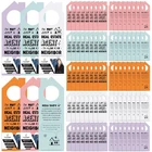 100 Pcs Real Estate Door Hanger With Business Card Design 3.15 X 9.25 Inch Pink New. Price: $17.29.