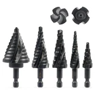 Step Drill Set, 5PCS Four Spiral Flute For Metal, 50 Sizes Titaniu New. Price: $78.54.