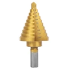10 Sizes Titanium Step Drill Bit, 1/4 To 1-3/8 Inches High Speed Steel New. Price: $16.99.