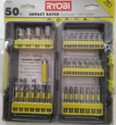 Ryobi AR2040 Impact Rated Driving Kit Hex Shank 50 Piece Magnetic Screw Guide New. Price: $30.00.