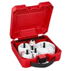 Milwaukee 49-22-4105 19-PIECE Master Electrician's Ice Hardened Hole Saw Kit New. Price: $142.56.