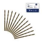 12 Pcs 1/8 Inch M35 Cobalt Drill Bit Set High Speed Steel Jobber Metal New. Price: $15.26.
