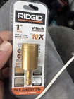 Ridgid 1" Diamond Hole Saw V-tech Tile And Stone 10X HD-VBHS1 New. Price: $9.99.