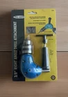 Pro Series By Kr Tools 3/8 Right Angle 90 Drill Attachment Handle, Chuck Key New. Price: $14.99.