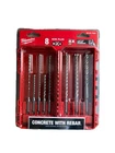 Milwaukee 48-20-7663 Sds Plus MX4 4-CUTTER Drill Bit Kit, 8PC New. Price: $47.99.