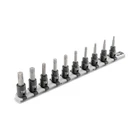 Tekton SIB91103 3/8" Drive Torx Impact Bit Socket Set, 10-PIECE New. Price: $49.99.