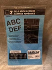 Headline Stick On Letters And Numbers 31311 New. Price: $27.49.