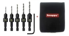 Make Snappy Tools Brand Quick-change 5-PC. Countersink Drill Bit Set With ... New. Price: $58.31.