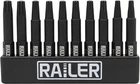 Double Square 8 Point Star Bit Set. Railer Premium S2 Steel Inch Spline New. Price: $20.71.