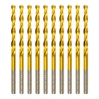 Cobalt Drill Bits 9/64 In. X 2-3/4 10PCS M35 Titanium Nitride Coate New. Price: $18.52.