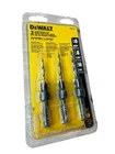 Dewalt DW2535 Pc Countersink Drill Bit Set Rapid Load Quick Change #6 #8 #10 New. Price: $15.99.