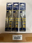 Lot Of 3 Irwin Speedbor Spade Drill Bit, Silver, 1-1/4" (88820) New. Price: $11.69.