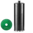 Uimoso 4" Wet/dry Diamond Core Drill Bit For Brick And Block With Pilot Tip New. Price: $37.99.