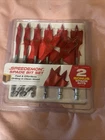 New Diablo Speedemon 6-PIECE + 2 Spade Bit Set 3/8"- 1" Impact. Price: $15.00.