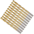 Metallixity Drill Bit 7/32 10PCS, 4241 High-speed Steel Straight Shank Titani... New. Price: $11.57.