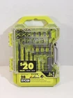 Ryobi Drill And Impact Drive Kit (20-PIECE) New. Price: $24.00.