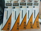 Packs Of Ridgid 5/64" Black Oxide Drill Bits (metal, Wood & Plastic) AC10039 New. Price: $9.90.