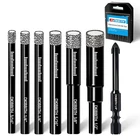 Dkibbith Diamond Drill Set 7PC + Masonry Tile Glass Stone Open. Price: $20.79.