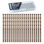 Rcindus (20PCS) 1/8" Cobalt Drill Bit, Hss M35 Metal New. Price: $25.70.