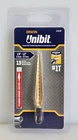 Irwin 15101ZR #1T Unibit Step Drill 1/8" - 1/2" Speed Point Titanium Usa New. Price: $17.95.