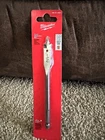 Milwaukee 48-27-0501 Flat Boring Bit 1/2" X 6" New. Price: $6.99.
