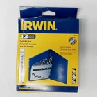Irwin 60136 High Speed Steel Drill Bit Pc Set With Case New. Price: $11.00.