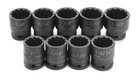 Williams JHW38925 3/4-INCH Drive 12-PTSHALLOW Impact Socket Set, 9PC, Free Ship New. Price: $157.20.