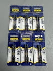 Lot Of 6 Irwin Impact Double Ended Power Bits T20-T25 2-1/2" IWAF32DET20T252 New. Price: $11.25.
