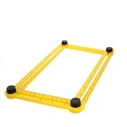Utoolmart Multi Angle Measuring Ruler, 4-SIDED Measurement Yellow, 1 Pcs New. Price: $14.99.