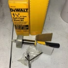 Dewalt DW1632 Self-feed Wood Bit = 1-1/4 Inch Fits 1/2 Chuck Nib New. Price: $15.95.