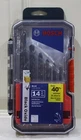 Brand New Bosch 14PC Black Oxide Coated Hss Twist Drill Bit Set (BL14). Price: $26.00.