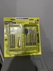 Ryobi A971401 14-PIECE Metal Drilling Set For Drill, Silver/black New. Price: $12.00.