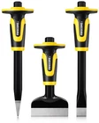 Rock Chisel Set, Firecore 3PCS Masonry With Hand Guard, Heavy Duty Poi... New. Price: $50.59.