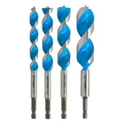 Spyder 4-PIECE Woodboring Power Bit Set 1/2 5/8 3/4 1-INCH 15001CA New. Price: $20.00.