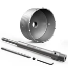 4-1/2" (115MM) Concrete Hole Saw With Sds Plus Shank Adapter, Tungsten Carbid... New. Price: $32.79.