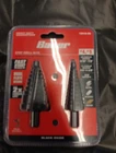 Bauer 1891A-B8 4" & 5" Step Drill Bits W/3/8" Shaft: Metal, Plastic Wood New. Price: $22.89.