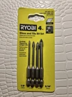 Ryobi Carbide Glass Tile Drill Bits 4PC Set 1/8-5/16IN Silver AR1650G New. Price: $13.49.