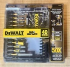 New Dewalt Max 40-PIECE Screwdriving Bit Set DWAMI40 Impact-ready. Price: $22.99.