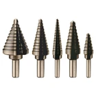 Aleric Step Drill Set - 5 Pcs High Speed Steel Titanium Bits, ... New. Price: $17.42.